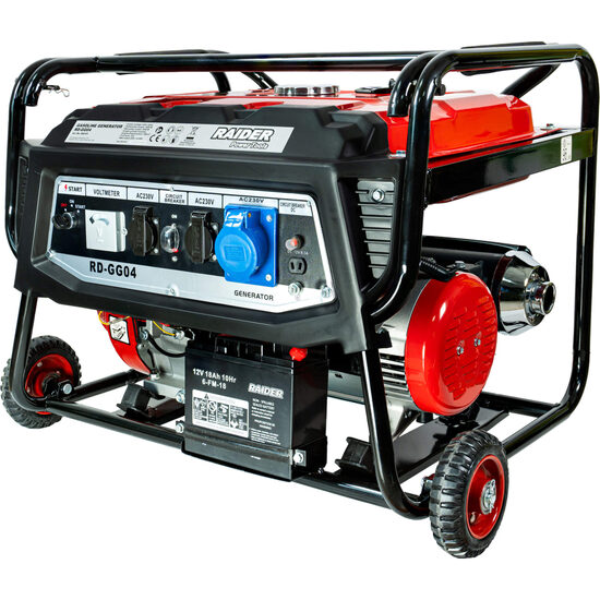 Generator pe benzina 5.5kW RD-GG04, Raider Power Tools 090101