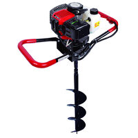 Motoburghiu 2.2cp cu burghiu 820X200mm inclus RD-EA02, Raider Garden Tools 095114