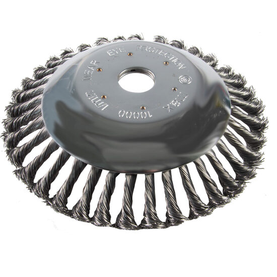 Lama motocoasa tip perie de sarma Ø200mmx25.4mm, Raider Garden Tools 110241