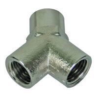 Conector Y 1/4" F RD, Raider Power Tools 110804