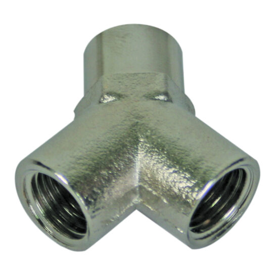 Conector Y 1/4" F RD, Raider Power Tools 110804