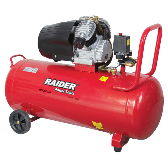 Compresor 3cp 100l RD-AC03, Raider Power Tools 120107