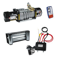 Troliu electric 12V 5443kg 4.5 kW Ø9.5mm 29m RD-EW12, Raider Power Tools 121612