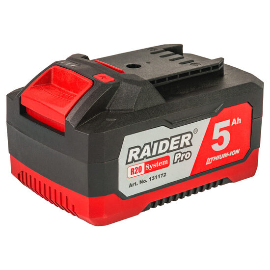 R20 Acumulator Li-ion 20V x 5.0Ah, Raider Pro 131172