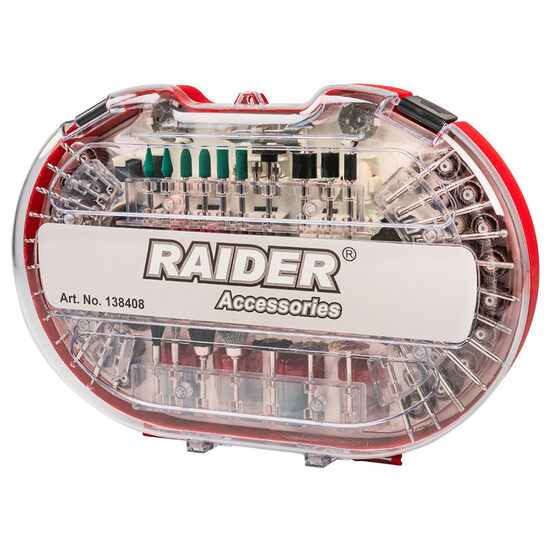 Set 276 accesorii pentru mini polizor drept, Raider Power Tools 138408