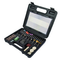 Set 100 accesorii pentru mini polizor drept, Raider Power Tools 139901