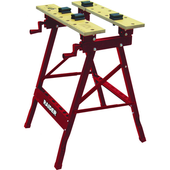 Banc de lucru reglabil 65x51cm H 80cm Raider, Raider Power Tools 139970