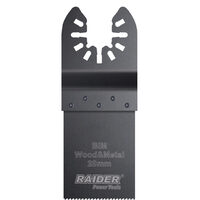 Rezerva unealta muntifunctionala lemn si metal 32x40mm, Raider Power Tools 155602