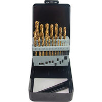 Burghiu ø1.0-10mm HSS + TIN set 19pcs GD, Gadget 157108