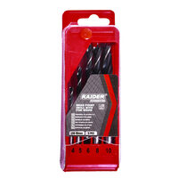 Set burghie pt. lemn 5pcs. Ø4, 5, 6, 8, 10mm Set, Raider Power Tools 157114