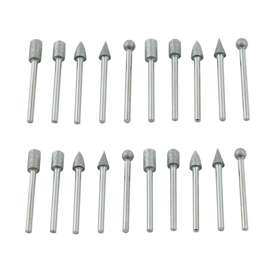 Set 20 ace pentru slefuit biax, Raider Power Tools 157709