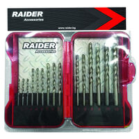 Set burghie pentru zidarie ø3-10mm 15pcs, Raider Power Tools 157790