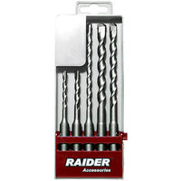 Burghie ø5-10mm SDS-plus 5pcs. set, Raider Power Tools 158101