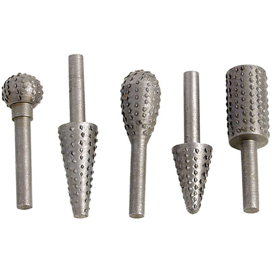 Set 5 raspile pentru slefuit biax, Raider Power Tools 159902