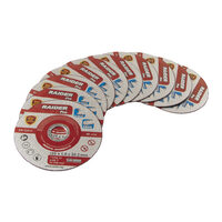 Set 10 discuri taiat metal 125х1.0х22.2mm A60T INOX RDP, Raider Pro 160152