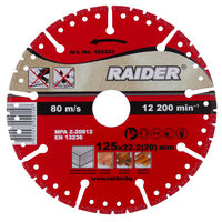 Disc diamant. RD-DD24, Raider Power Tools 162203