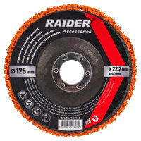 Disc curatare vopsea Orange 125x22.2x14mm RD, Raider Power Tools 164138
