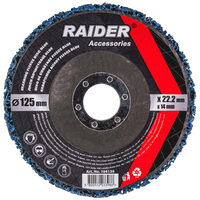 Disc curatare vopsea Blue 125x22.2x14mm RD, Raider Power Tools 164139