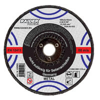 Disc pentru taiat metal 100x3x16mm, Raider Power Tools 169902