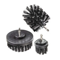 Set 3 perii plastic Ø50H26 Ø100H26 Ø90H90mm prindere HEX 1/4, Raider Power Tools 170113