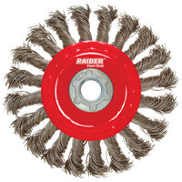 Perie circulara rotativa pentru polizor unghiular 75 mm, Raider Power Tools 171122