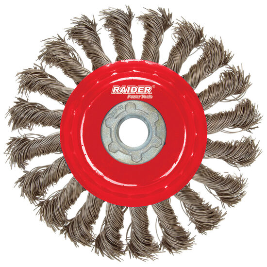 Perie circulara rotativa pentru polizor unghiular 75 mm, Raider Power Tools 171122