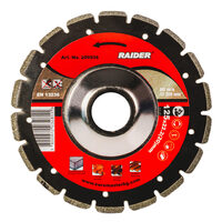 Disc diamantat pentru slefuire fina 125x22.2mm, Raider Power Tools 209936