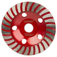 Disc de slefuit diamantat 125х6х22.Turbo 20 mm RDP, Raider Power Tools 209941