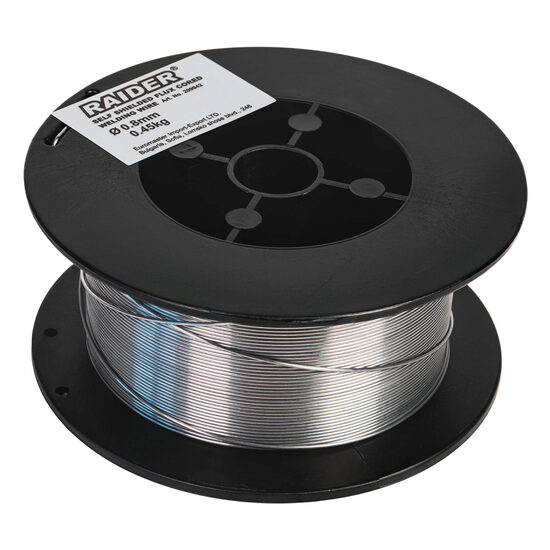 Sarma pentru sudura cu autoprotectie si flux Ø0,8mm 0,45kg, Raider Power Tools 209942