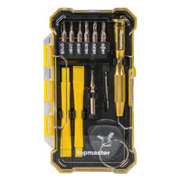 Set de biți de precizie, 19 buc., Top Master Pro 220141