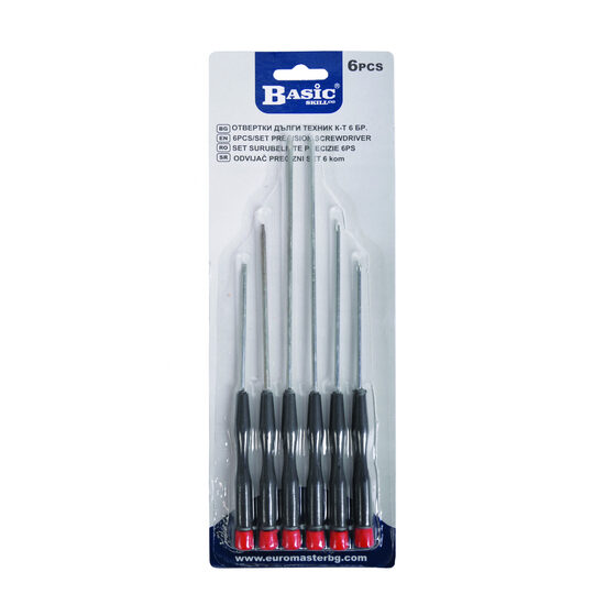 Surubelnite precizie set 6pcs BS, Basic 225202