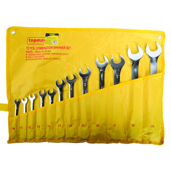 Set 12 chei combinate sistem metric TMP, Top Master Pro 230604