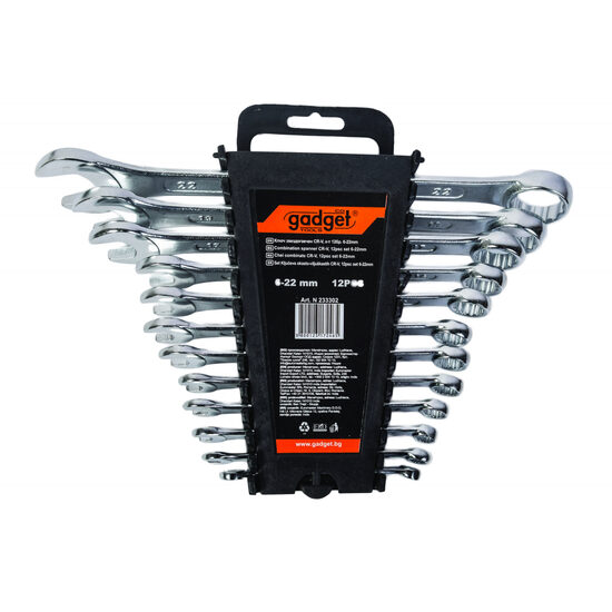 Set 12 chei combinate 6-22mm CR-V GD, Gadget 233302