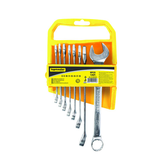 Chei combinate 8-19mm set 8pcs CR-V PRESS TMP, Top Master Pro 235124