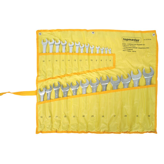 Chei combinate 6-32mm set 25pcs CR-V PRESS TMP, Top Master Pro 235128