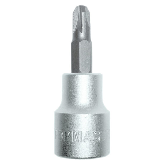 Tubulara cu bit-stea 1/4" PZ1x37mm Cr-V TM (48/576), Top Master Pro 330198