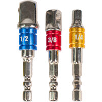 Set adaptoare pentru tubulare cu antrenare 1/4" - 3/8" - 1/2, Top Master Pro 330312