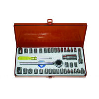 Set tubulare 40pcs 1/4" & 3/8" 4-16mm GD, Gadget 330552