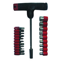 Surubelnita cu biti si tubulare set 21pcs BS, Basic 330558