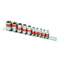 Set tubulare Torx 1/4"&3/8" 10pcs CR-V GD, Gadget 330561