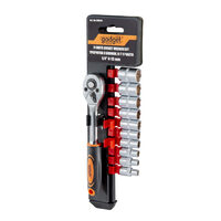 Set tubulare 11 buc 1/4" 4-13mm GD, Gadget 330574