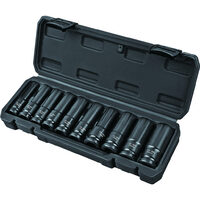 Set 10 chei tubulare lungi de impact 1/2" 10-24mm TMP, Top Master Pro 338803