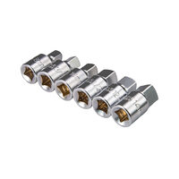 Set 6 buc biti 3/8" - 6, 8, 10, 12mm, 3/8", 1/2" TMP, Top Master Pro 339604