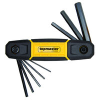 Set 8 buc. chei imbus 1.5-8mm CR-V TMP, Top Master Pro 390100