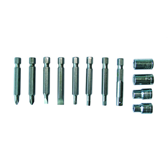 Biti 1/4" set 12pcs GD, Gadget 390704