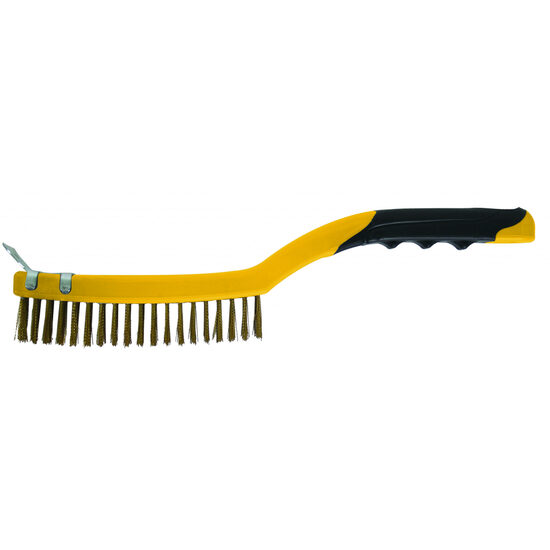 Perie sarma maner bi-material cu razuitor 3x19 alama TMP, Top Master Pro 390803
