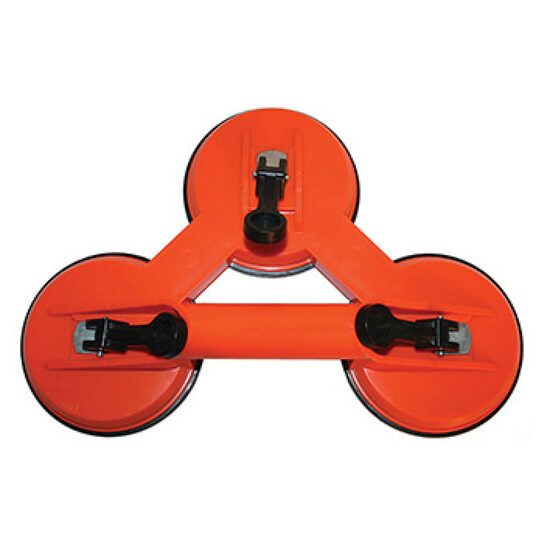 Ventuza tripla carcasa plastic - 12 cm, Basic 393301