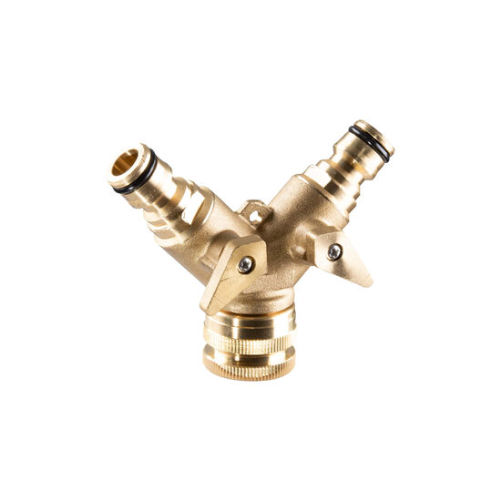 Conector 2 cai ¾” ½” alama filet interior TG, Top Garden 400416