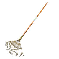 Grebla pentru frunze cu coada de lemn 22 de dinti GX, Gardex 403900