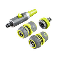 Set duza furtun adaptor robinet 3/4" 1" si conectori LUXE GX, Gardex 404000